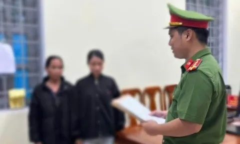 Cản trở xe chở thiết bị điện gió, hai người phụ nữ bị khởi tố ở Quảng Trị