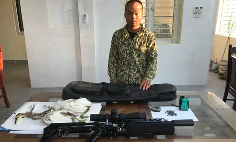 Liên tiếp phát hiện người dùng súng nén hơi trái phép tại xã Lương Bằng, Hưng Yên