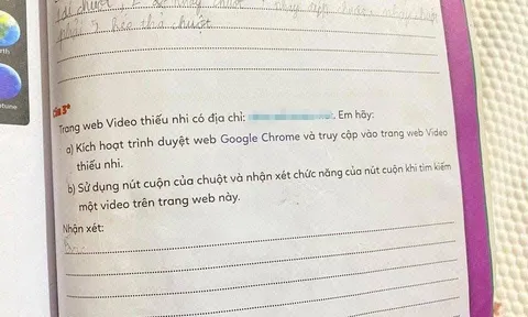 Link "web đen" độc hại trong sách Tin học lớp 3: Nhà xuất bản đưa ra hướng giải quyết khẩn cấp