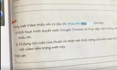 Link độc hại trong sách học sinh lớp 3: Đại học Huế lên tiếng, công an vào cuộc