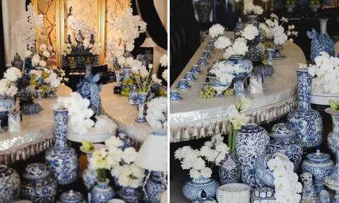 Đám cưới miền Tây 550 triệu gây sốt: 600 món gốm sứ biến nhà thành “cung điện”