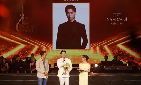 Kỷ lục mới tại Cống Hiến 2026: SOOBIN "càn quét" bảng vàng với 3 giải thưởng danh giá