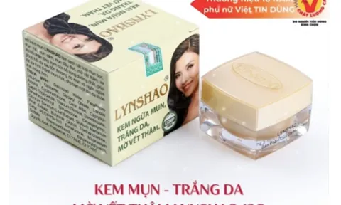 Thu hồi khẩn lô mỹ phẩm trị mụn, trắng da chứa chất cấm của công ty Long Phụng Khang