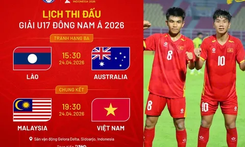 Chung kết U17 Việt Nam vs U17 Malaysia: Thầy trò HLV Cristiano Roland quyết tâm lên ngôi vô địch