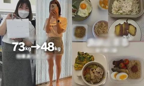 Cô gái Nhật “lột xác” ngoạn mục, giảm 25kg sau 6 tháng, hé lộ 5 chiến lược giảm cân khiến dân mạng rần rần