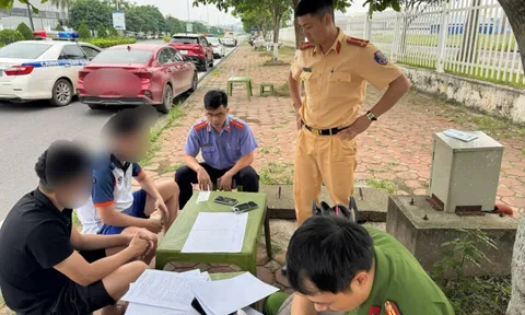 Danh tính tài xế vi phạm tốc độ, bỏ chạy và tông xe vào xe CSGT ở Thái Nguyên
