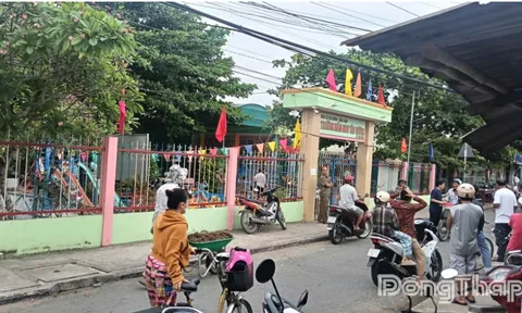 Bảo vệ trường mầm non ở Đồng Tháp tử vong giữa sân trường giữa đêm: Camera phát hiện điều bất thường vào lúc 00h35 phút