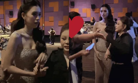 Lê Giang lên tiếng vụ bị nhân viên "mời ra ngoài" khi đang chụp ảnh cùng Tiểu Vy: "Tôi cảm thấy rất buồn"