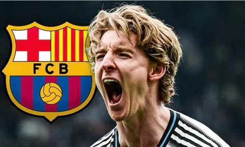 Barcelona chốt thỏa thuận chiêu mộ Anthony Gordon