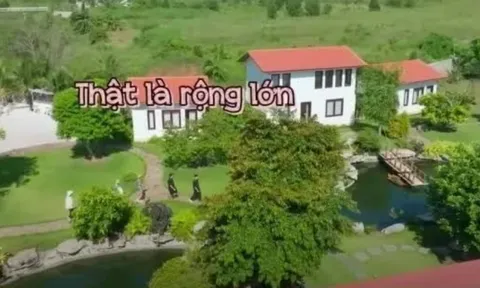 Choáng ngợp biệt thự nghìn mét vuông của Trường Giang: Tự tay cuốc đất, trồng rau như “miền quê thu nhỏ”