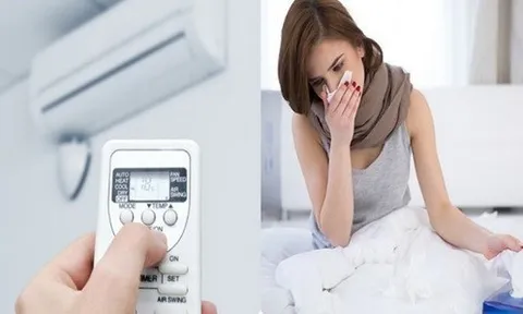 4 mẹo cực đơn giản nằm điều hoà không bị đau họng, khô mũi suốt đêm hè