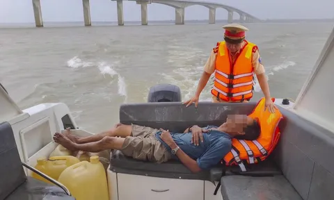 Nam thanh niên gieo mình xuống sông Cổ Chiên giữa mưa giông và màn giải cứu như phim hành động