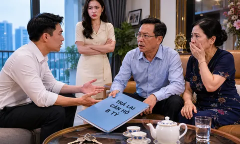 Vợ nói một câu suốt 3 năm, tôi quyết định trả lại quà cưới là căn hộ 8 tỷ cho bố mẹ vợ