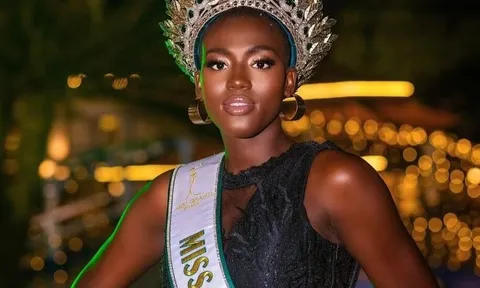 Ban ngày lái cần cẩu, tối "đội" vương miện: Hành trình khó tin của Á hậu Miss Grand Ghana 2026
