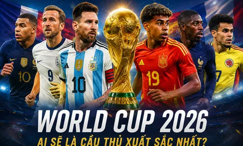 Cầu thủ xuất sắc nhất World Cup 2026: Chờ đợi màn lật đổ ngoạn mục từ thế hệ Gen Z