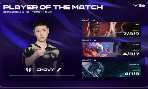 Gen.G áp đảo KT Rolster, tiến sát tấm vé dự MSI 2026