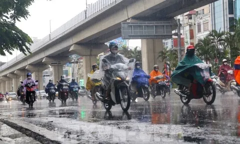 Tin vui thời tiết: Từ chiều nay, mưa dông bao trùm Bắc Bộ, Hà Nội dịu mát