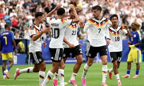 Cơn mưa bàn thắng giúp Đức "xé vé" thành tích Brazil từng nắm giữ tại World Cup