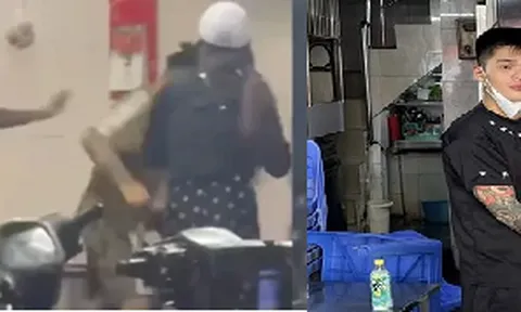 Vụ dùng điếu cày truy đuổi, đánh bạn trai của người yêu cũ giữa phố Hà Nội: Danh tính đối tượng thứ hai vừa đầu thú