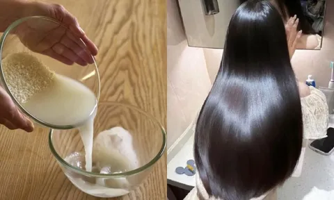 Cách gội đầu bằng nước vo gạo giúp tóc chắc khỏe, óng mượt tự nhiên