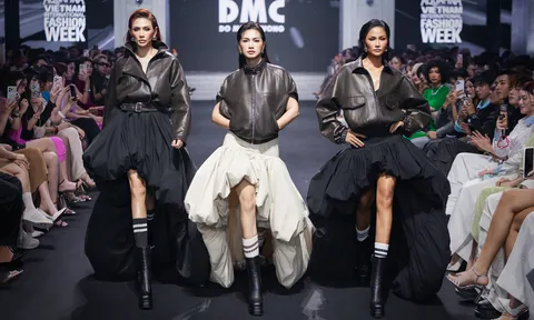 Choáng ngợp màn catwalk đỉnh cao của 17 Hoa, Á hậu tại Aquafina Vietnam International Fashion Week 2026