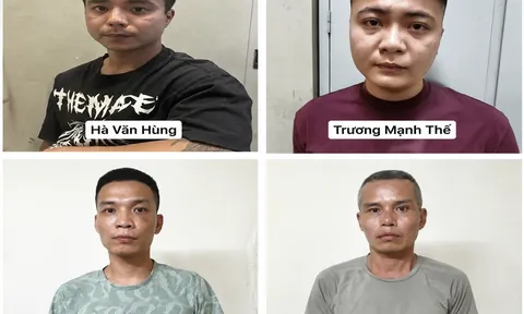 Gây náo loạn chợ hoa Quảng An lúc nửa đêm, Nguyễn Hắc Long cùng 3 đồng phạm bị khởi tố