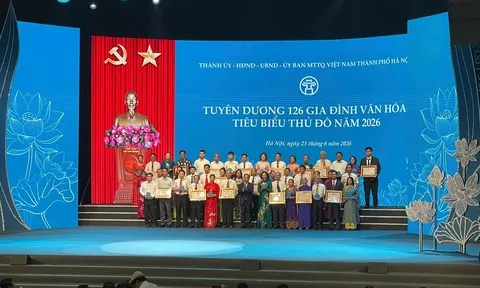 Hà Nội vinh danh 126 gia đình văn hóa tiêu biểu nhân Ngày Gia đình Việt Nam