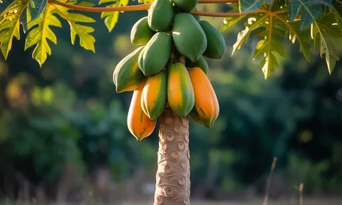 Theo phong thủy, có nên trồng cây đu đủ trước nhà?
