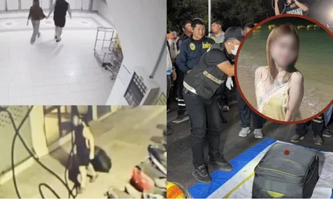 Diễn biến mới vụ thi thể thiếu nữ Thái Lan 17 tuổi trong vali: Camera hé lộ hình ảnh bạn nạn nhân vào căn hộ