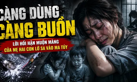 "Càng dùng càng buồn", lời hối hận muộn màng của mẹ hai con lỡ sa vào ma túy