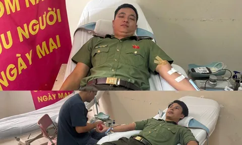 Cuộc gọi khẩn cấp và hành động đẹp của 4 cán bộ công an ở Quảng Trị