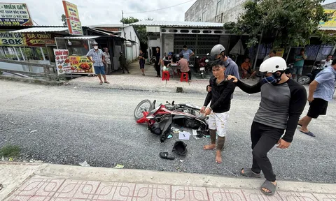 Đi xe máy trên đường, chi tiết khiến Thái Quốc Triệu không thể qua mắt lực lượng công an