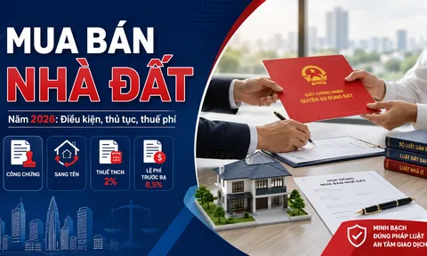 Mua bán nhà đất năm 2026: Hồ sơ, thuế phí và những rủi ro cần tránh