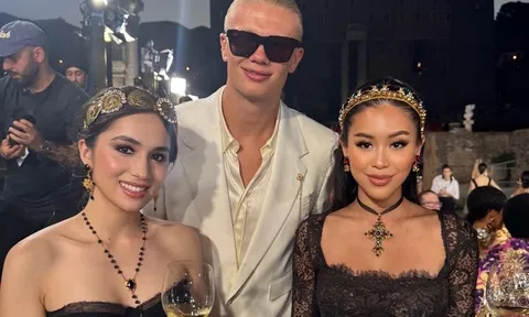 Ít ai ngờ ái nữ tỷ phú Johnathan Hạnh Nguyễn từng có khoảnh khắc đặc biệt với siêu sao bóng đá Erling Haaland
