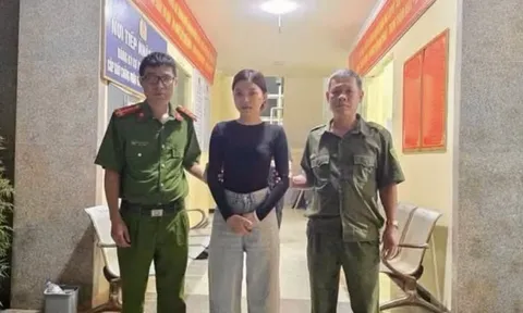 "Người đẹp" Lê Thị Kim Chi sa lưới sau một cuộc kiểm tra khu nhà trọ lúc đêm muộn