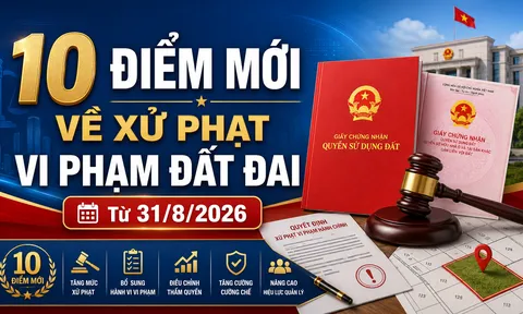 Người dân cần biết: 10 điểm mới về xử phạt vi phạm đất đai từ ngày 31/8