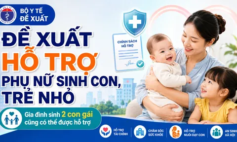 Đề xuất hỗ trợ hằng tháng cho trẻ đến 3 tuổi, gia đình sinh hai con gái có thể được miễn, giảm học phí