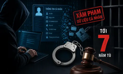 Làm một việc với dữ liệu cá nhân, có thể sẽ đối mặt mức án tới 7 năm tù