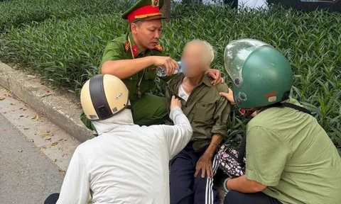 Cụ ông mệt lả giữa đường, hành động ấm áp sau đó khiến nhiều người xúc động