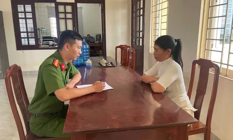 Nguyễn Thị Thanh Nga SN 1978 đã ra đầu thú