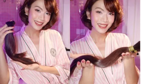 Mỹ nữ cắt phăng mái tóc dài nuôi suốt 2 năm để làm một việc ai cũng cảm động: Sống trong penthouse sang trọng, làm giảng viên ở tuổi 32