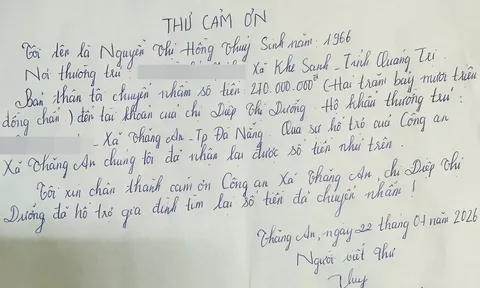 Chuyển nhầm 270 triệu đồng, cái kết khiến nhiều người yên tâm khi giao dịch ngân hàng