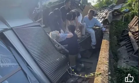 Giữa trận động đất kinh hoàng ở Nhật Bản, 5 lao động Việt dùng tay không cứu cụ bà 80 tuổi mắc kẹt