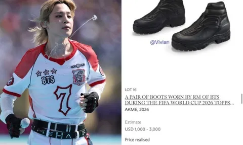 Fan Việt vung 3,4 tỷ đồng mua áo Jimin và giày RM (BTS) tại đấu giá từ thiện World Cup 2026