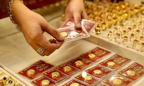 Giá vàng chiều 3/8 bật tăng