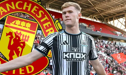 Manchester United chuẩn bị gửi đề nghị chiêu mộ Lewis Hall, Newcastle ra giá 60 triệu bảng