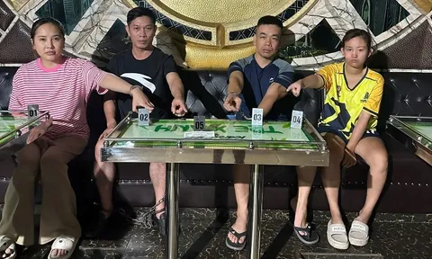 Mang thứ cất giấu trên ô tô vào quán karaoke, Lê Thị Quỳnh cùng 2 người đàn ông bị bắt giữ