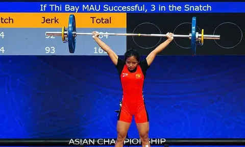 Cử tạ trẻ Việt Nam ghi dấu ấn, Mấu Thị Bảy giành cú đúp HCĐ