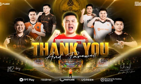 FPT Gray chia tay Team Flash sau hành trình đầy dấu ấn