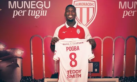 Monaco chấm dứt hợp đồng với Paul Pogba sau một năm